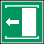 E034 - Apertura porta scorrevole verso sinistra