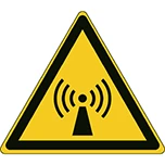 W005 - Pericolo radiazioni non ionizzanti